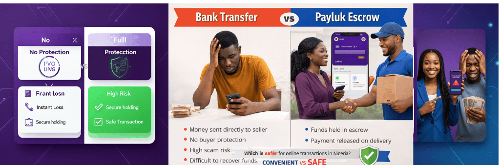 Escrow vs Bank Transfer: Which is Safer for Online Deals in Nigeria?